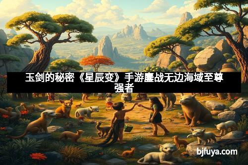 玉剑的秘密《星辰变》手游鏖战无边海域至尊强者